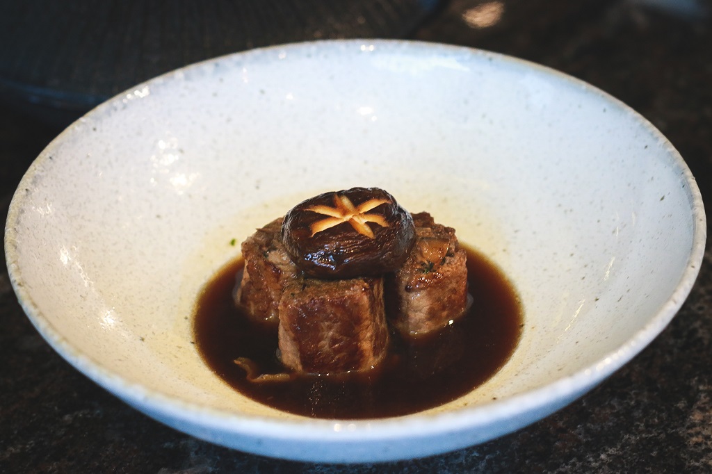 steak at intercontinental hanoi luxury dining restaurant
